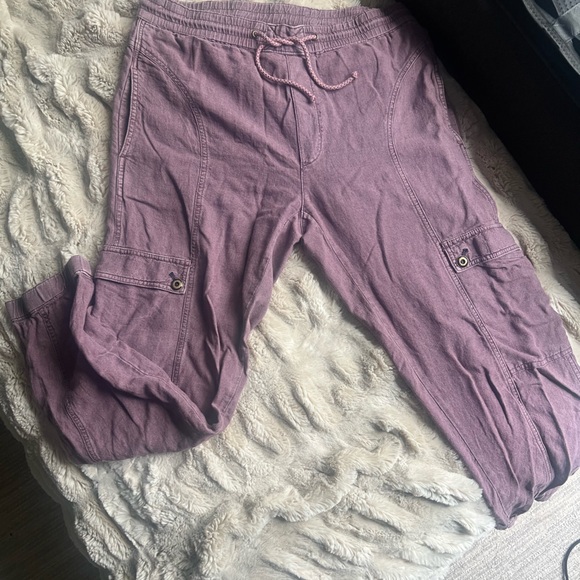 Anthropologie Cargo Jogger, Purple, S - Picture 5 of 13